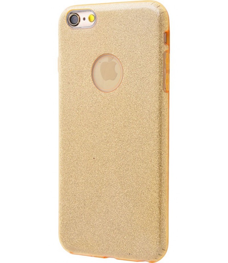 Ударопрочный чехол Shining Glitter iPhone 6 gold