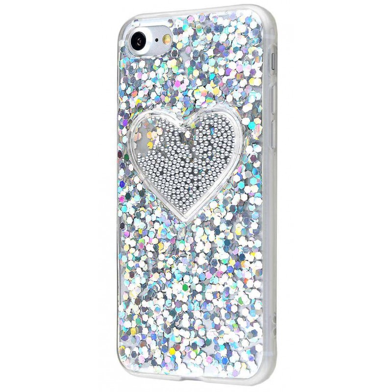 Diamond Hearts New (TPU) iPhone 7/8 07