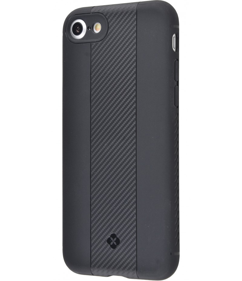 Totu Soft Series Carbon Fiber Case (TPU) iPhone 7/8 Black
