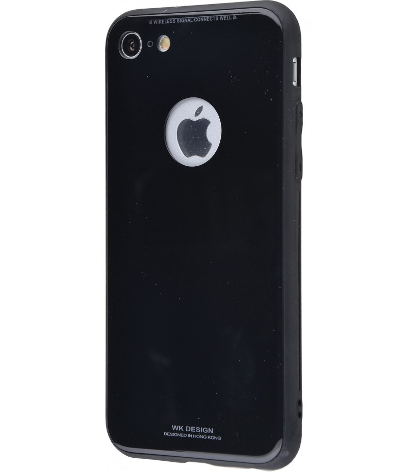 White Knight Glass Case 0.8 mm iPhone 7/8 Black