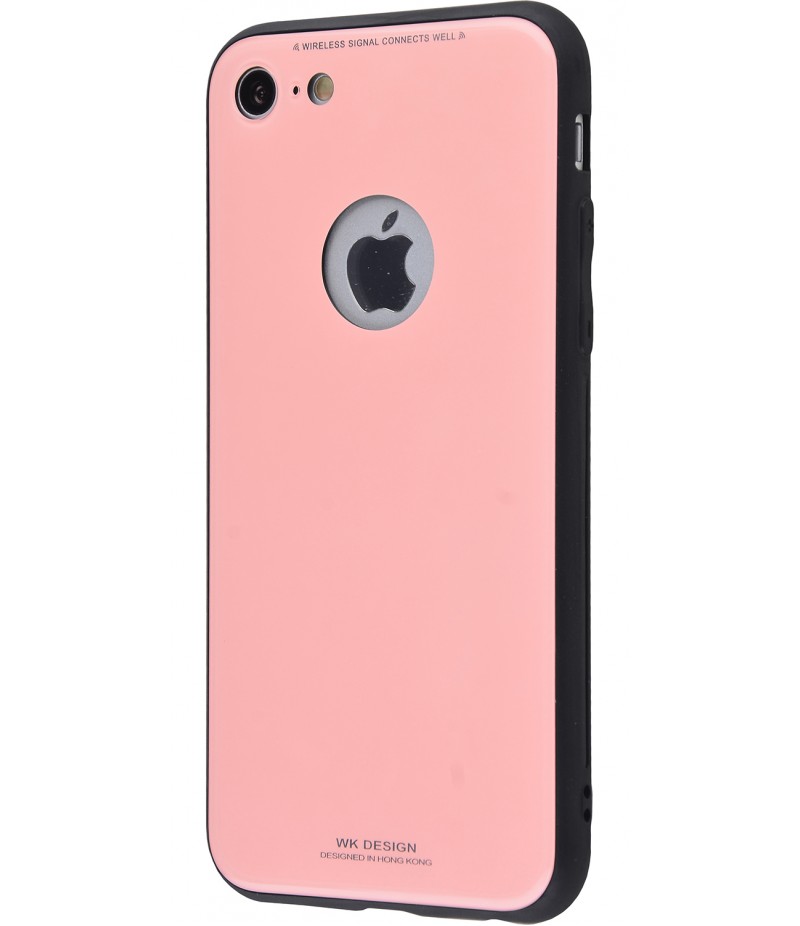 White Knight Glass Case 0.8 mm iPhone 7/8 Pink