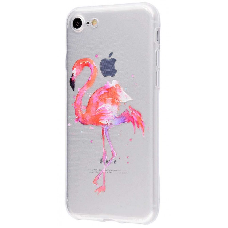 Силикон 0.5 mm с Рисунком iPhone 7/8 10