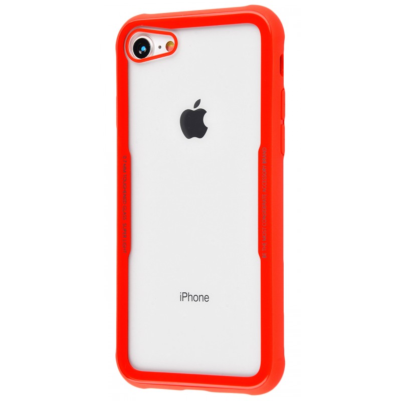 Glass Case 0.5 mm iPhone 7/8 Red
