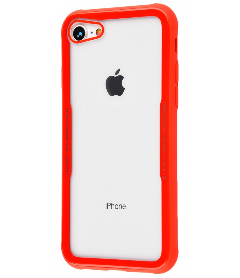 Glass Case 0.5 mm iPhone 7/8 Red