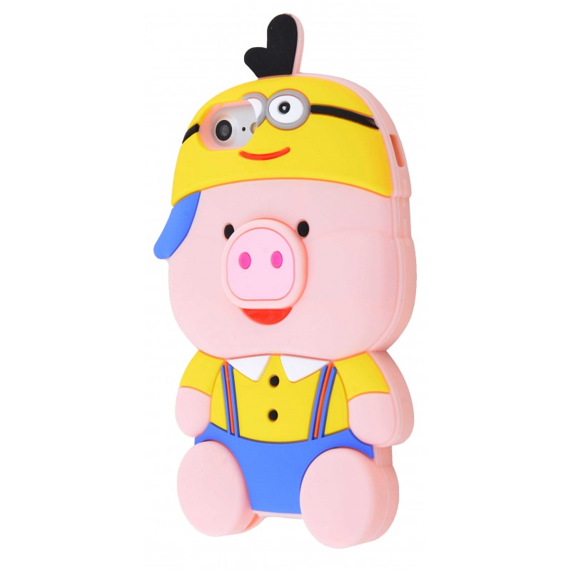 3D чехол Teenager Pig iPhone 6/6s/7 08