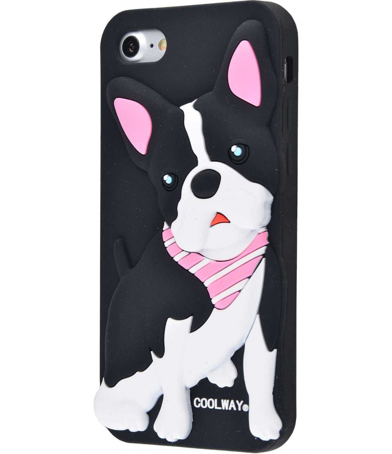 3D чехол CoolWay Dog iPhone 7/8 01