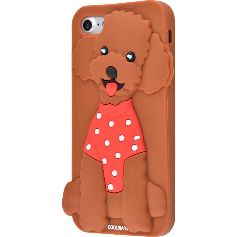 3D чехол CoolWay Dog iPhone 7/8 02