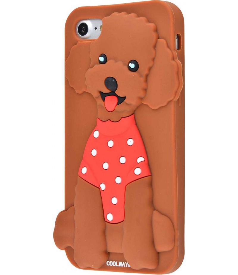 3D чехол CoolWay Dog iPhone 7/8 02