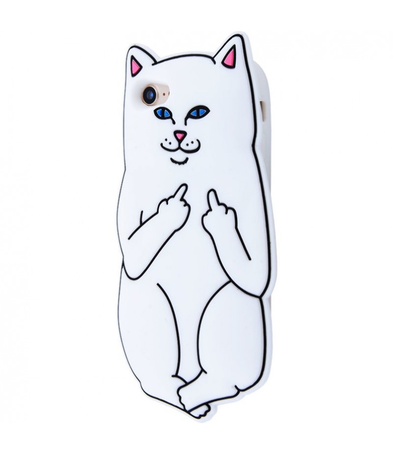 3D чехол Cat Fakk RIPNDIP iPhone 7/8 white