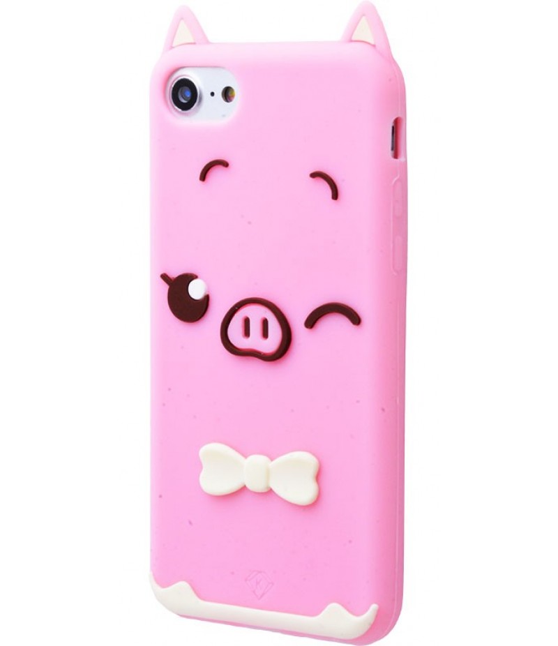 3D чохол Rixy Pig iPhone 7/8