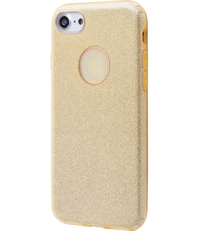 Ударопрочный чехол Shining Glitter iPhone 7/8 gold