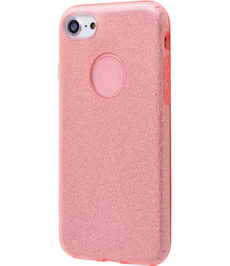 Ударопрочный чехол Shining Glitter iPhone 7/8 pink