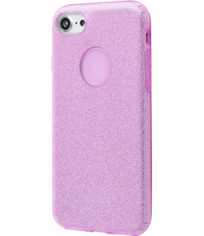 Ударопрочный чехол Shining Glitter iPhone 7/8 purple