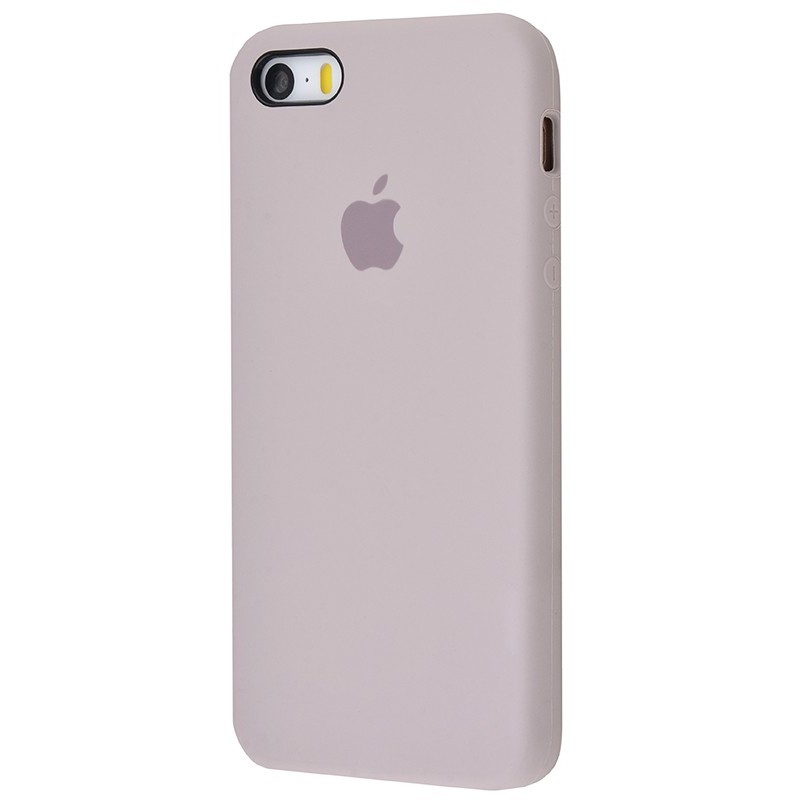 Original silicone case для IPhone 5/5s/SE lavender