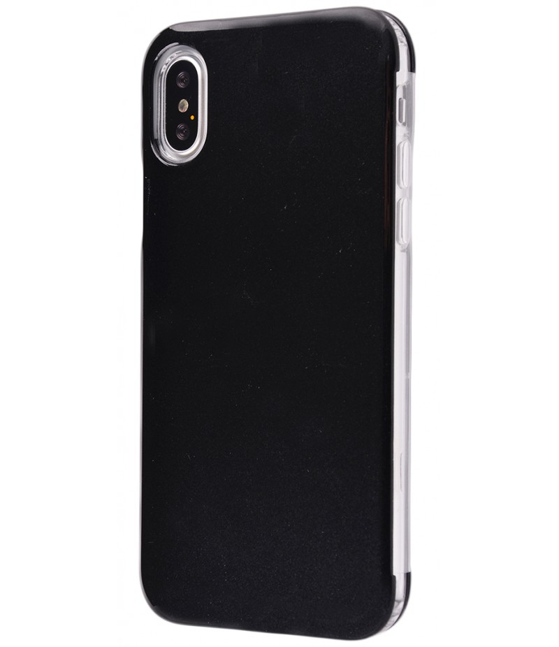Molan Cano Capsule Flip Hard Case iPhone X Black