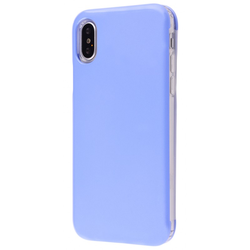Molan Cano Capsule Flip Hard Case iPhone X Purple