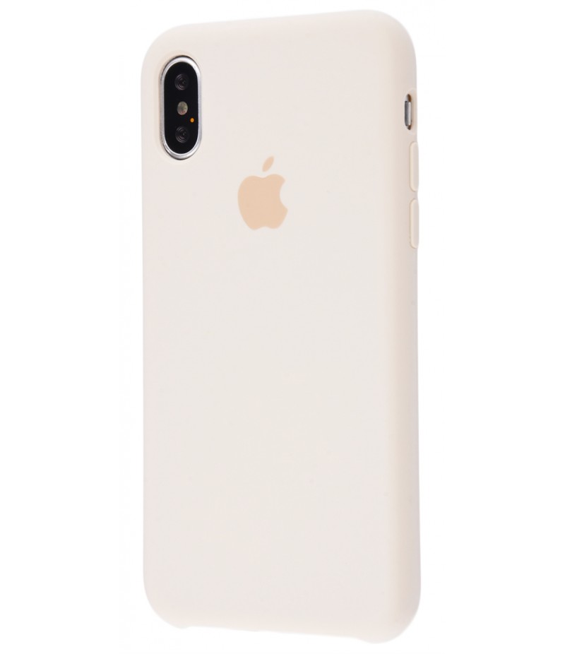 Original Silicone Case (Copy) for iPhone X Antique White