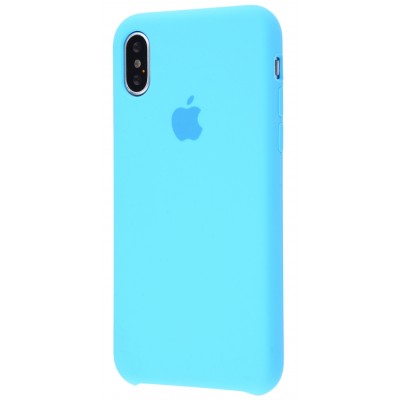  Original Silicone Case (Copy) for iPhone X Blue 