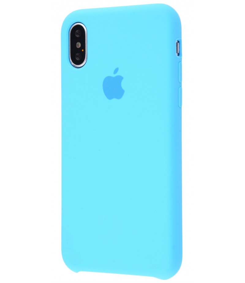 Original Silicone Case (Copy) for iPhone X Blue