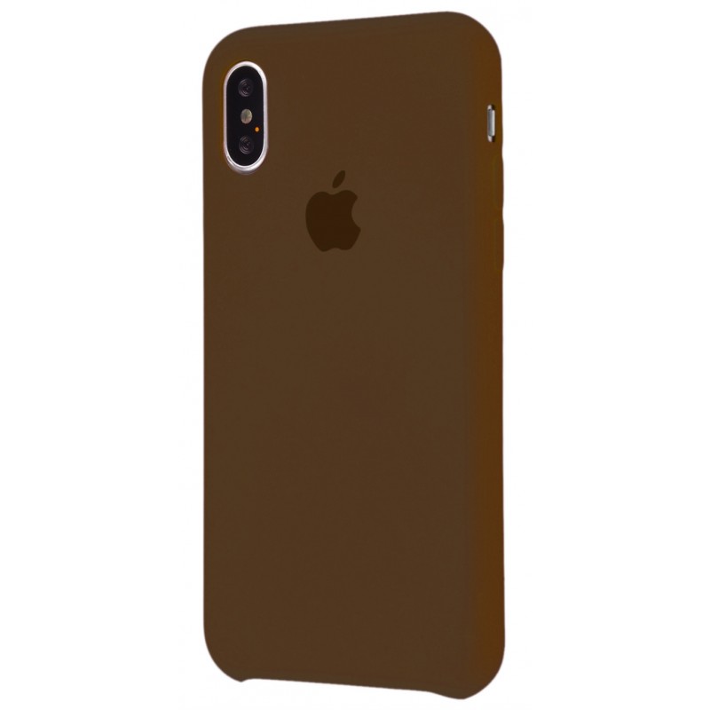 Original Silicone Case (Copy) for iPhone X Brown