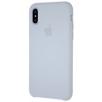  Original Silicone Case (Copy) for iPhone X Grey Blue 