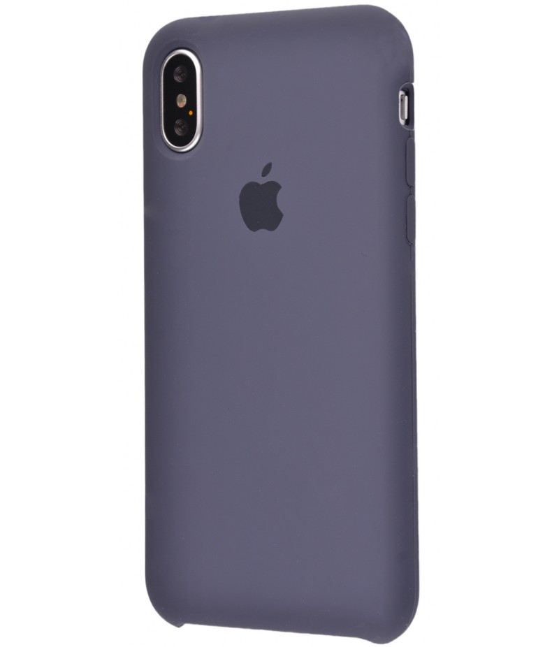 Original Silicone Case (Copy) for iPhone X Midnight Blue