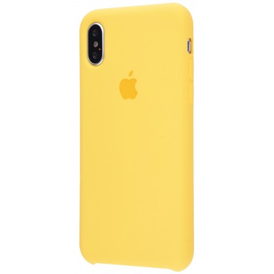  Original Silicone Case (Copy) for iPhone X Yellow 