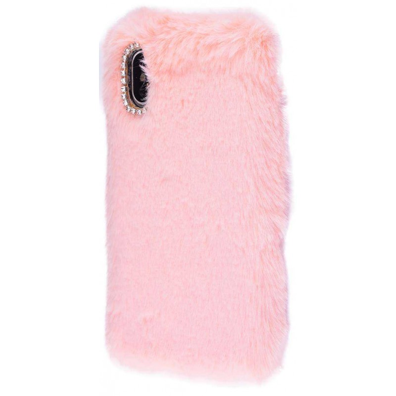 Накладка Fluffy Wool iPhone X 01