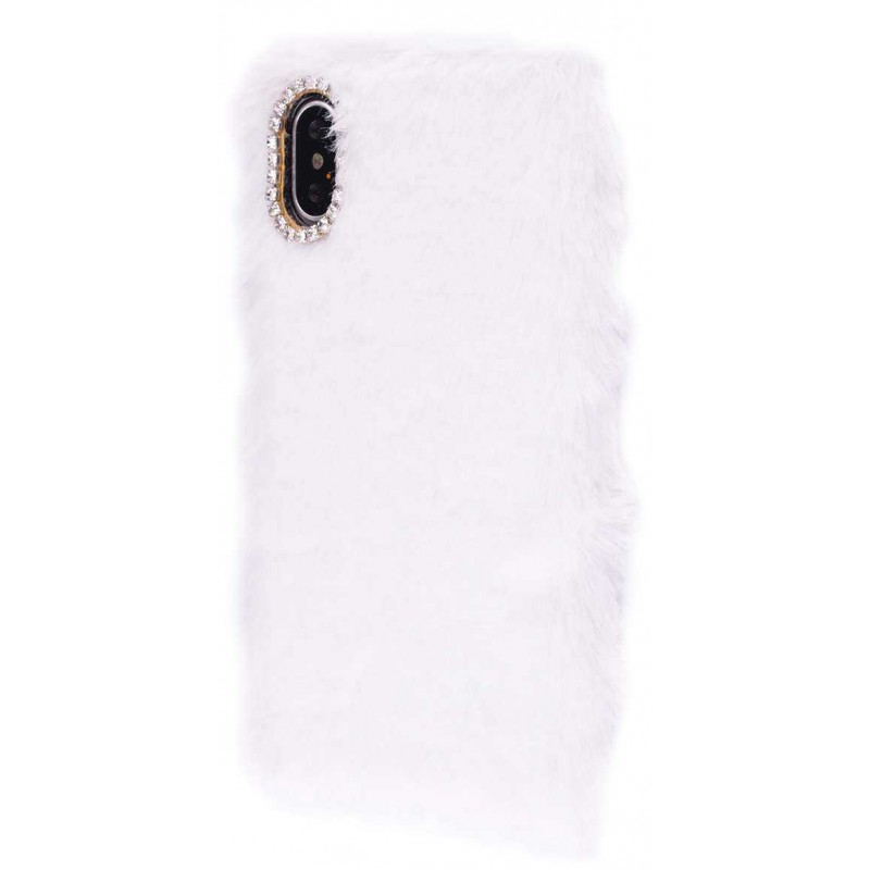 Накладка Fluffy Wool iPhone X 04