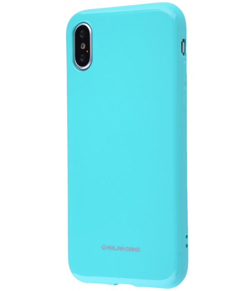Molan Cano Glossy Jelly Case iPhone X Mint