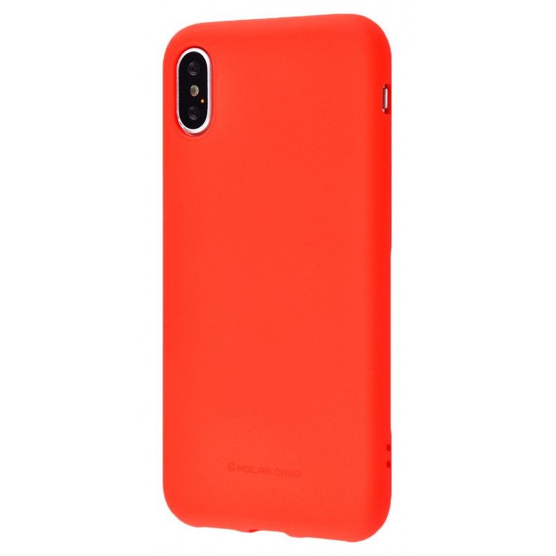 Molan Cano Glossy Jelly Case iPhone X Red