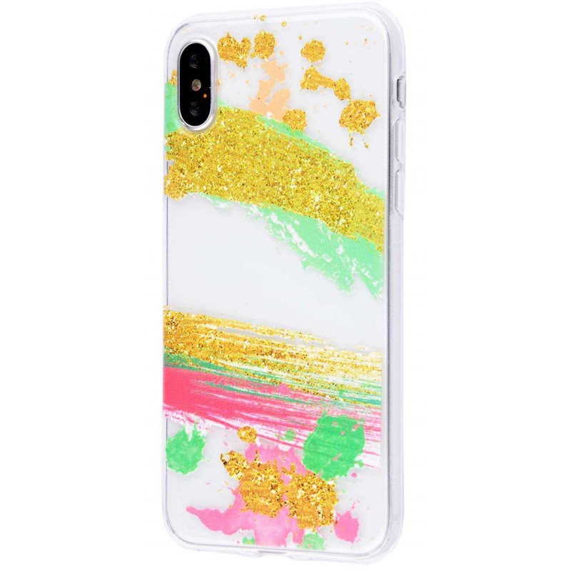 Силикон 0.5 mm с Рисунком iPhone X 25