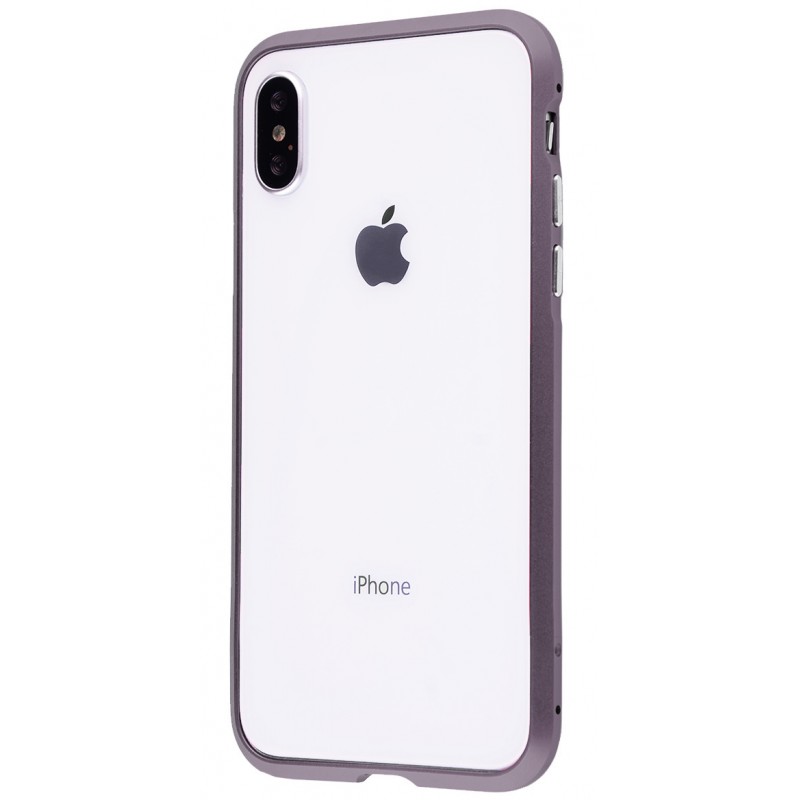 Бампер Metal Element iPhone X Grey