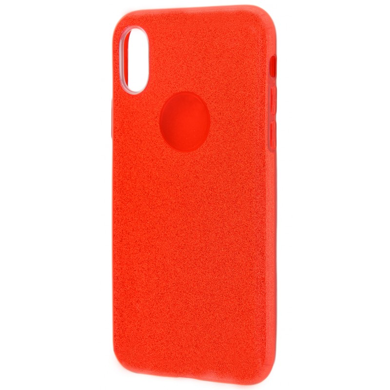 Удароміцний чохол Shining Glitter iPhone X red