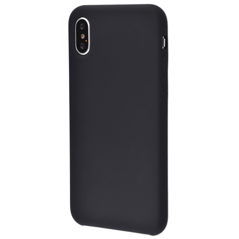 Totu Silky Smooth (soft like silicone Case) iPhone X Black