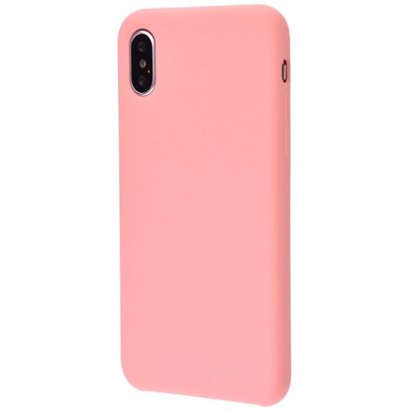 Totu Silky Smooth (soft like silicone Case) iPhone X Pink_Sand