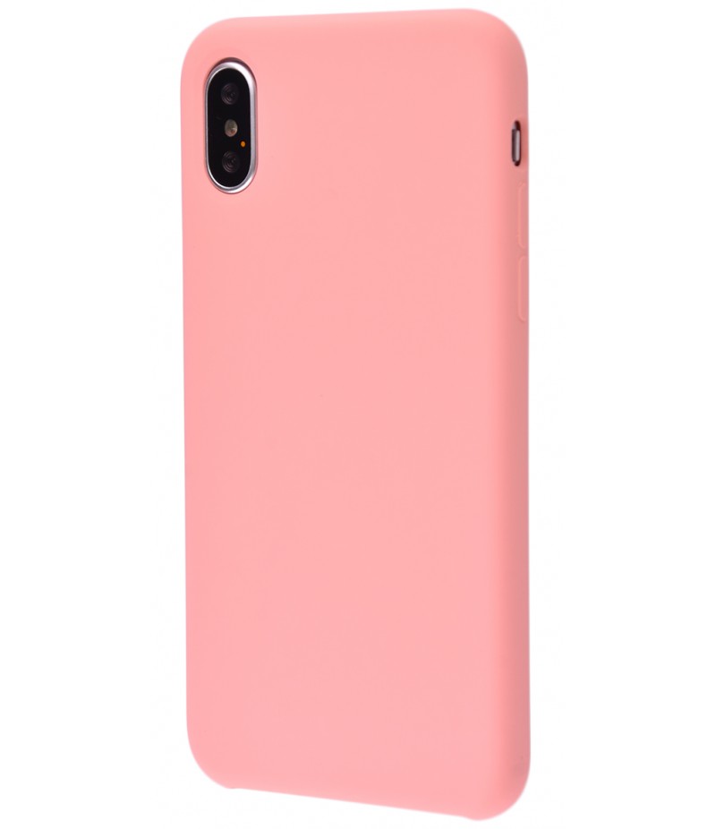 Totu Silky Smooth (soft like silicone Case) iPhone X Pink_Sand