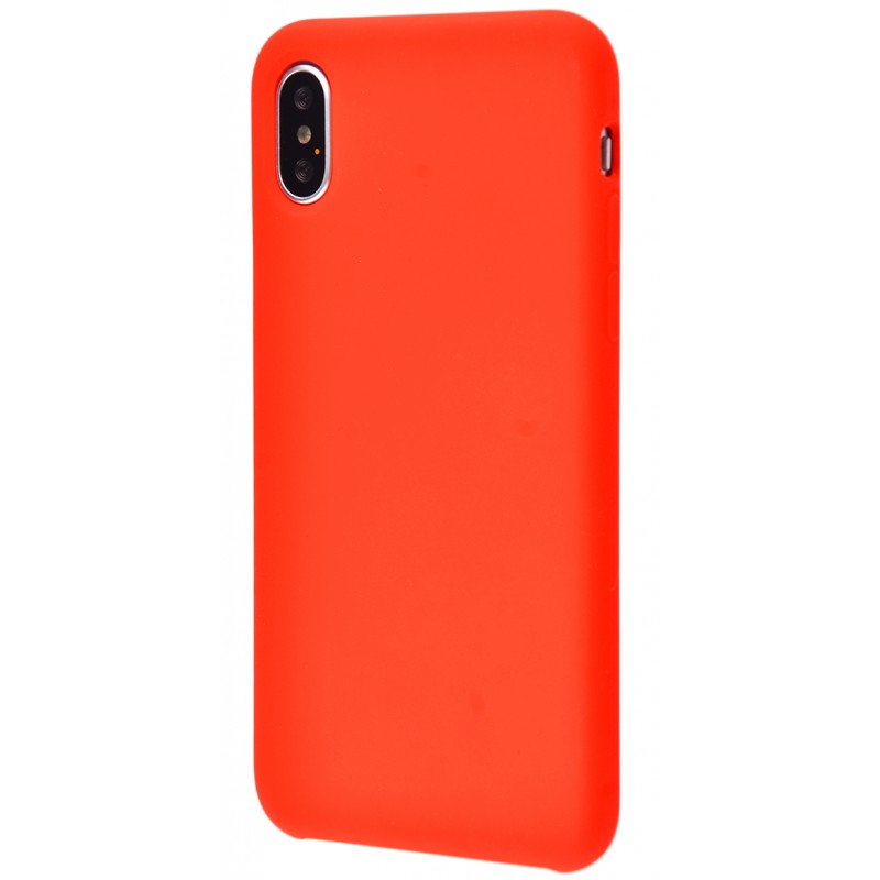 Totu Silky Smooth (soft like silicone Case) iPhone X Red