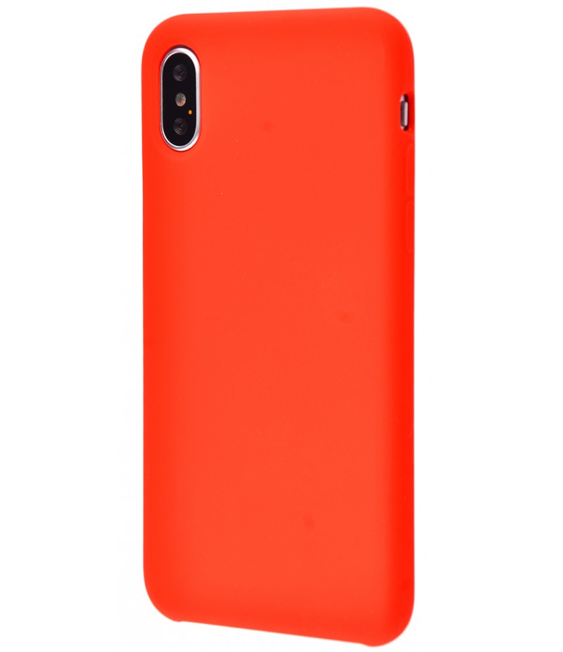 Totu Silky Smooth (soft like silicone Case) iPhone X Red
