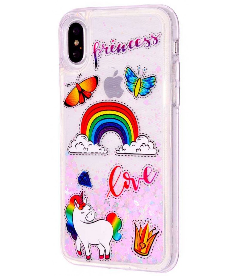 Блестки Unicorn iPhone X 01