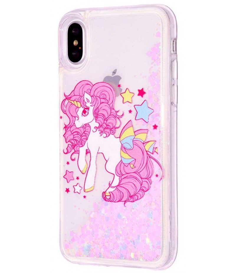 Блестки Unicorn iPhone X 02