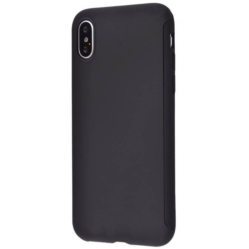 Voero 360 Protect Case (PC Soft Touch) iPhone X Black
