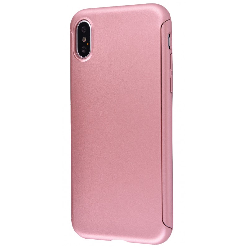 Voero 360 Protect Case (PC Soft Touch) iPhone X Rose_Gold