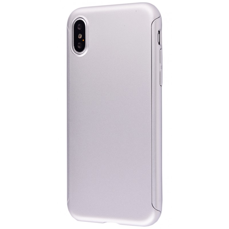 Voero 360 Protect Case (PC Soft Touch) iPhone X Silver