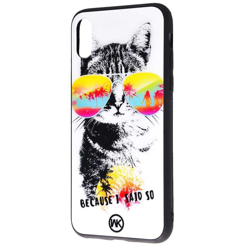 White Knight Pictures Glass Case 0.8 mm iPhone X 11