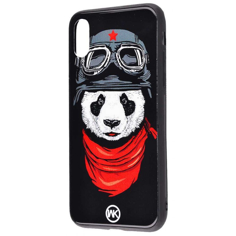 White Knight Pictures Glass Case 0.8 mm iPhone X 14