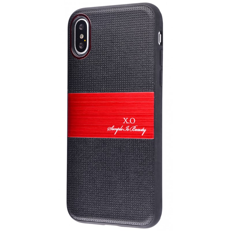 XO Metal Line Case iPhone X Red