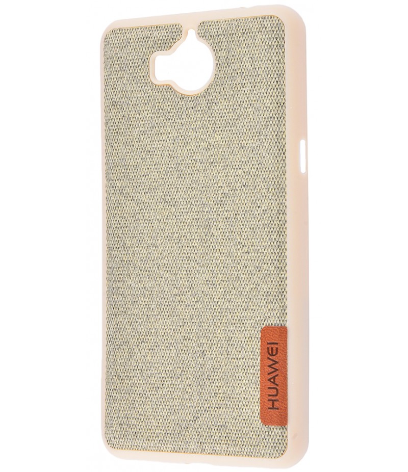 Label Case Textile Huawei Y5 2017 Olive