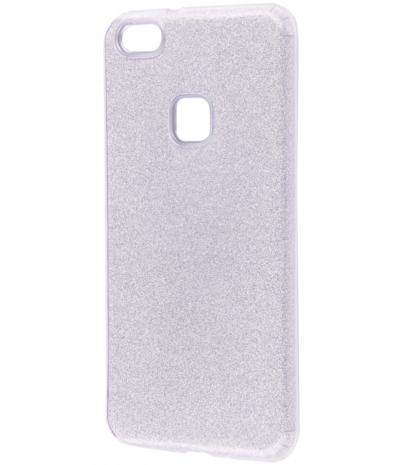 Shining Glitter Case Huawei P10 Lite Silver