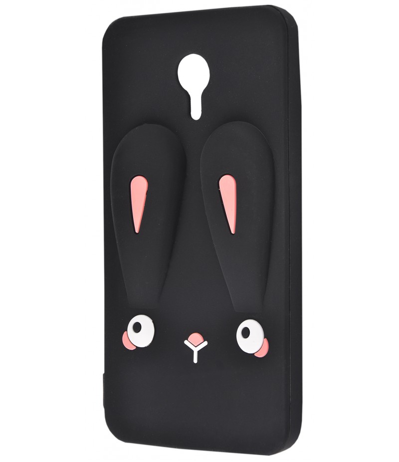 3D чехол Rabbit Meizu M3 Note Black